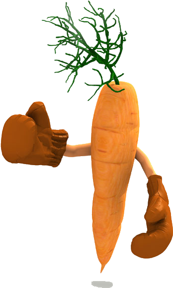 Carrot Illustration - Cartoon Carrot - Carrot Illustration - Cartoon Carrot (972x1073)