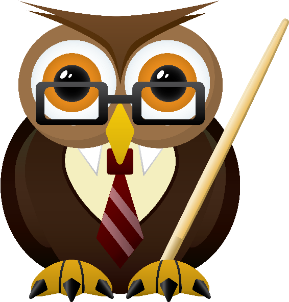 Owl Teacher Cartoon Characters - Big Pk Workbook [book] (600x600)