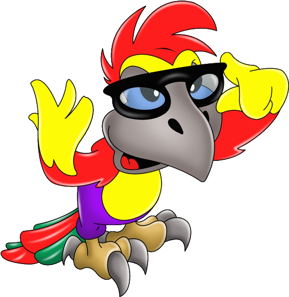 Funny Birds - Birds Images - Bird Funny Picture Cartoon (600x600)