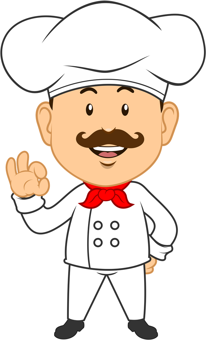 Chef - Chef Cute Clipart (800x1227)