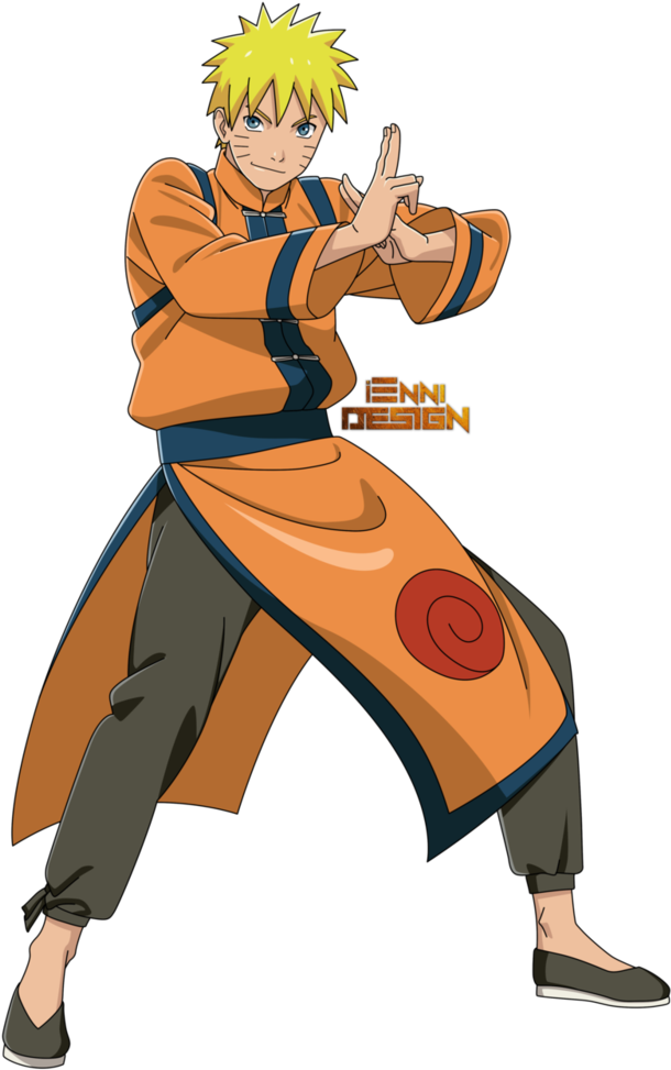 Naruto Uzumaki By Iennidesign - Naruto Chinese Clothing (800x1000)
