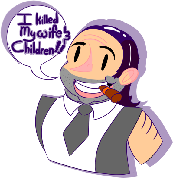 I Killed My Wife And Children By Angryfather - Khonjin X Gay Spaghetti Chef (600x647)