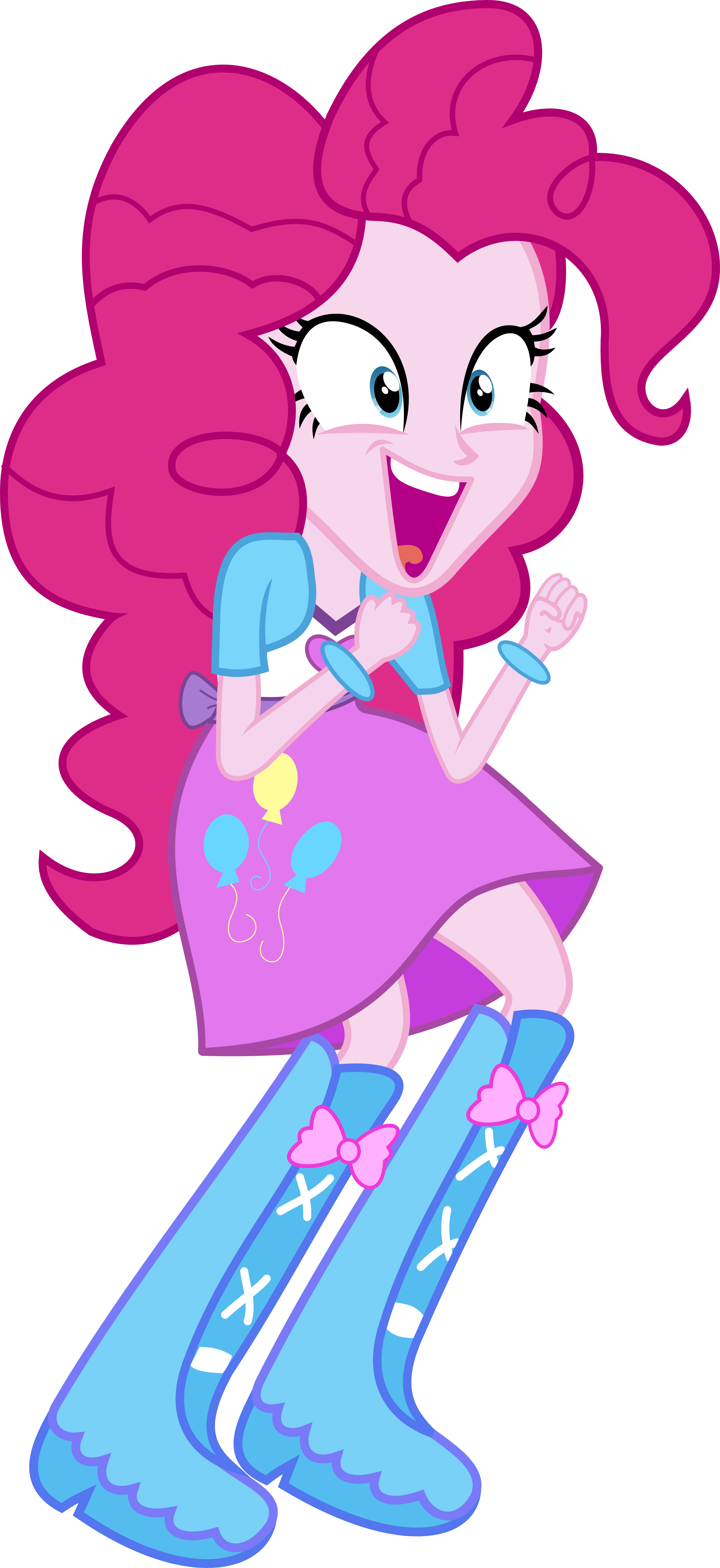 Pinkie Pie Equestria Girls By Strumfreak-d65cds3 - Mlp Pinkie Pie Eg (3244x7056)