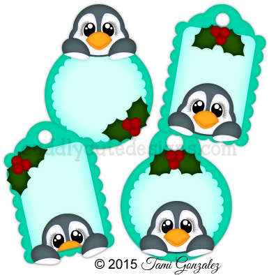 Penguin Tags - Adã©lie Penguin (600x600)
