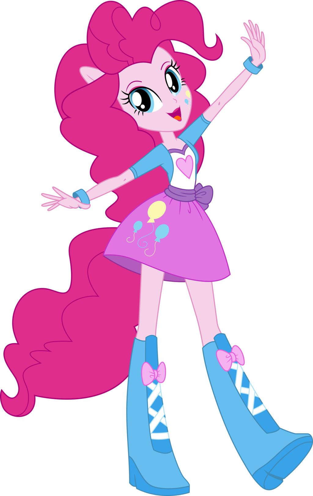 Anthro Eqg Pinkie Pie Vector By Icantunloveyou - Equestria Girls Png Pinkie Pie (1024x1620)
