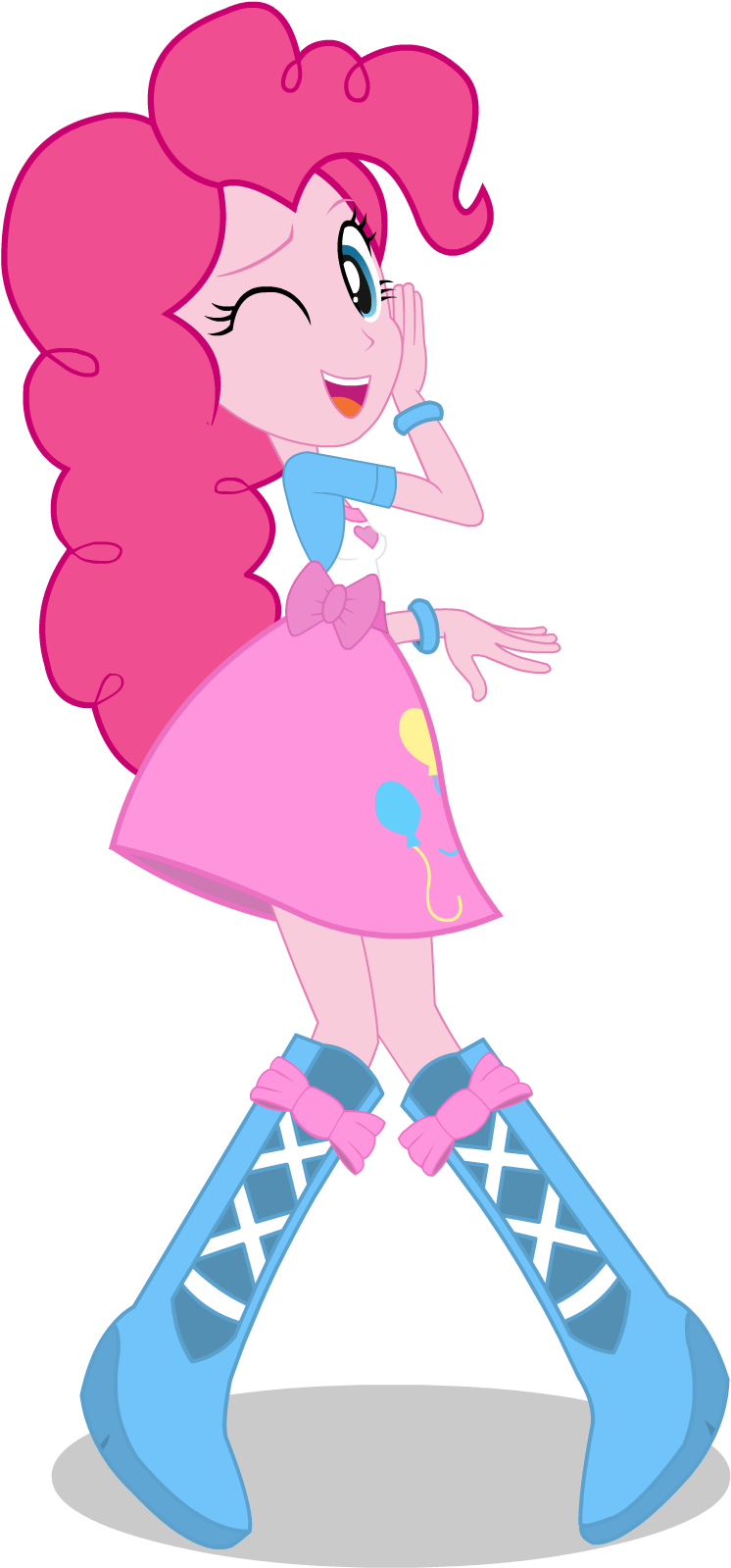 Negasun, Equestria Girls, Pinkie Pie, Safe, Simple - My Little Pony Equestria Girl Pinkie Pie (824x1634)