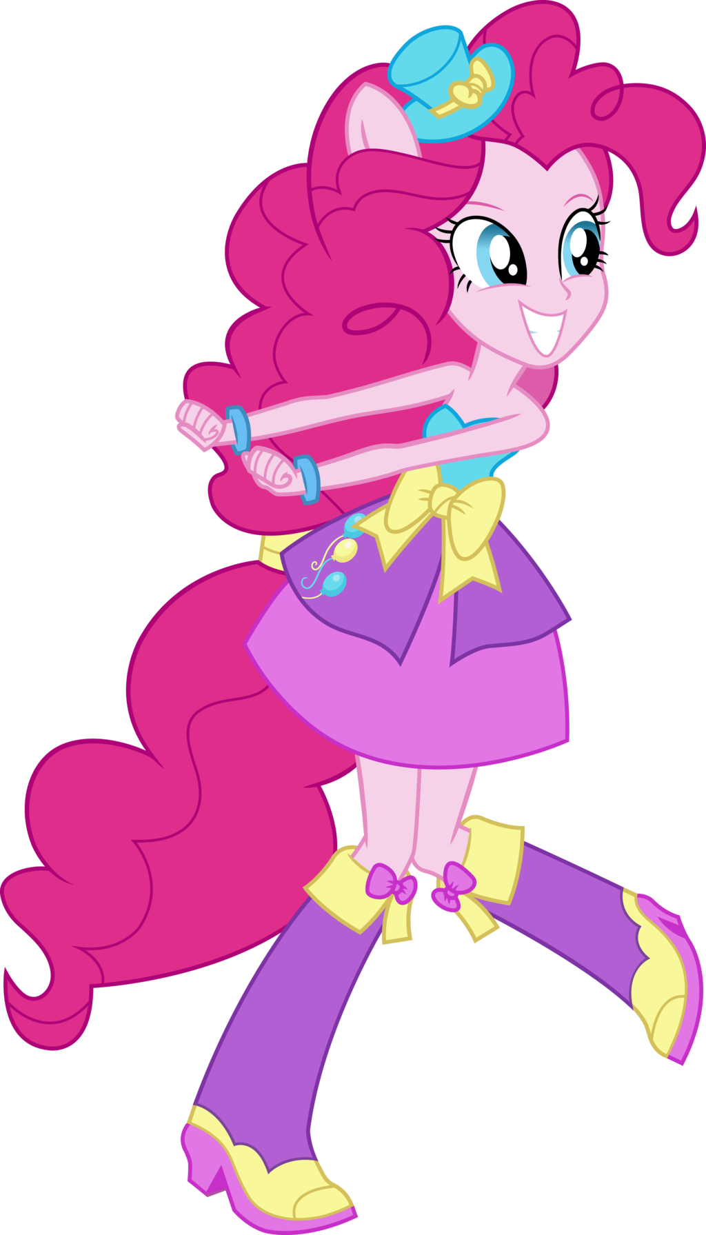 Icantunloveyou Pinkie Pie Dance Vector Update V2 By - My Little Pony Equestria Girl Pinkie Pie (1024x1791)
