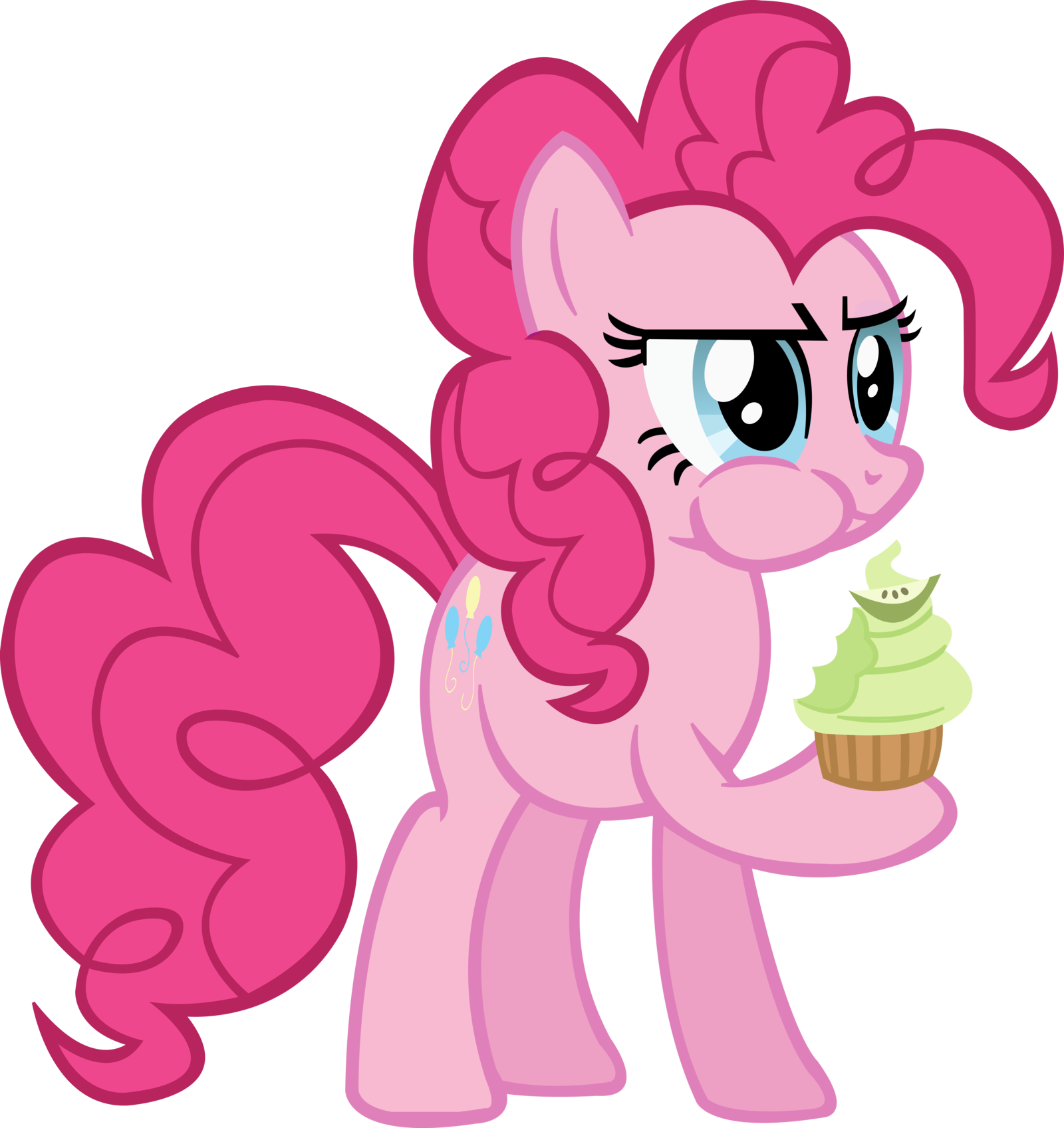 Canterlot Castle Pinkie Pie 2 - My Little Pony Pinkie Pie Element (1600x1697)