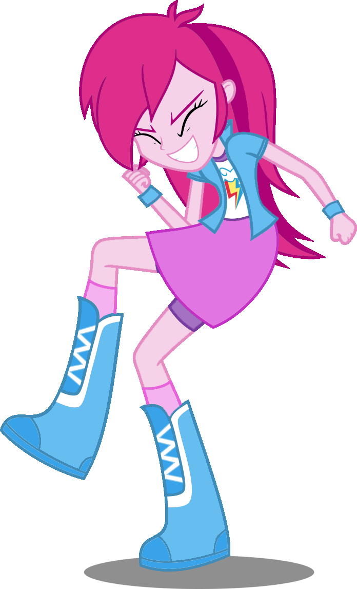 Pinkie Pie Rainbow Dash By Iamsheila On Deviantart - Mlp Eg Rainbow Dash And Pinkie Pie (696x1147)