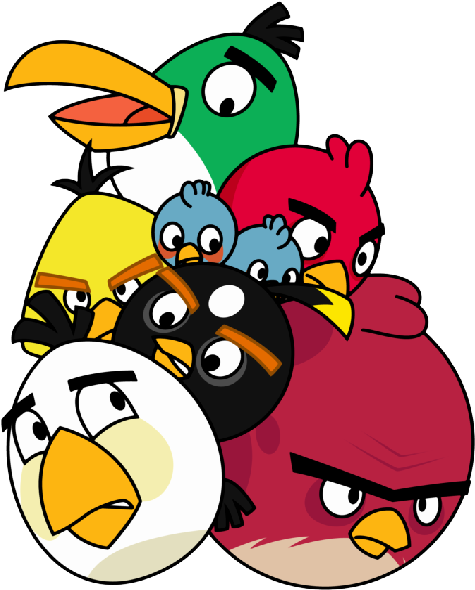 Angry Birds - Angry Birds Game Characters (600x600)
