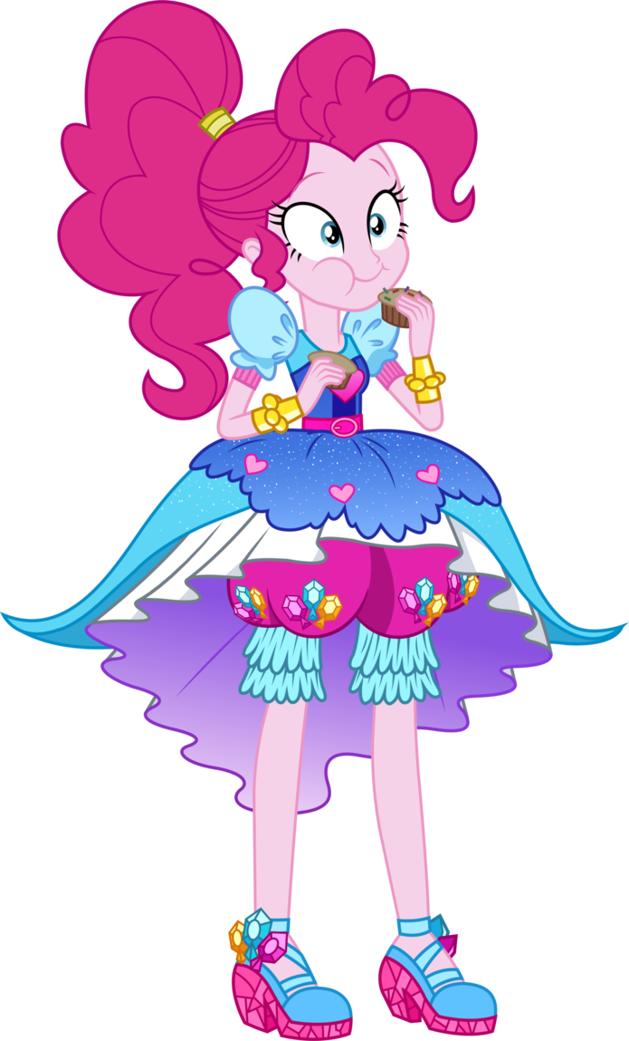 Legend Of Everfree - Equestria Girls Pinkie Pie Dress (695x1149)
