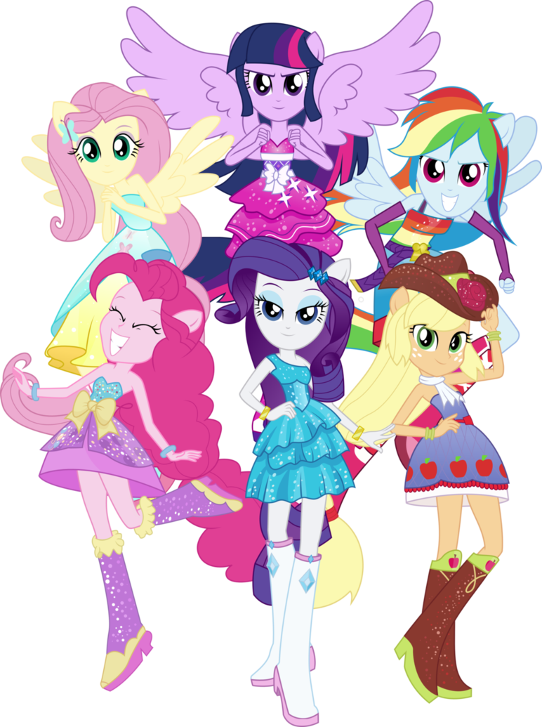 My Little Pony Equestrian Girls - My Little Pony Equestria Girls (772x1035)