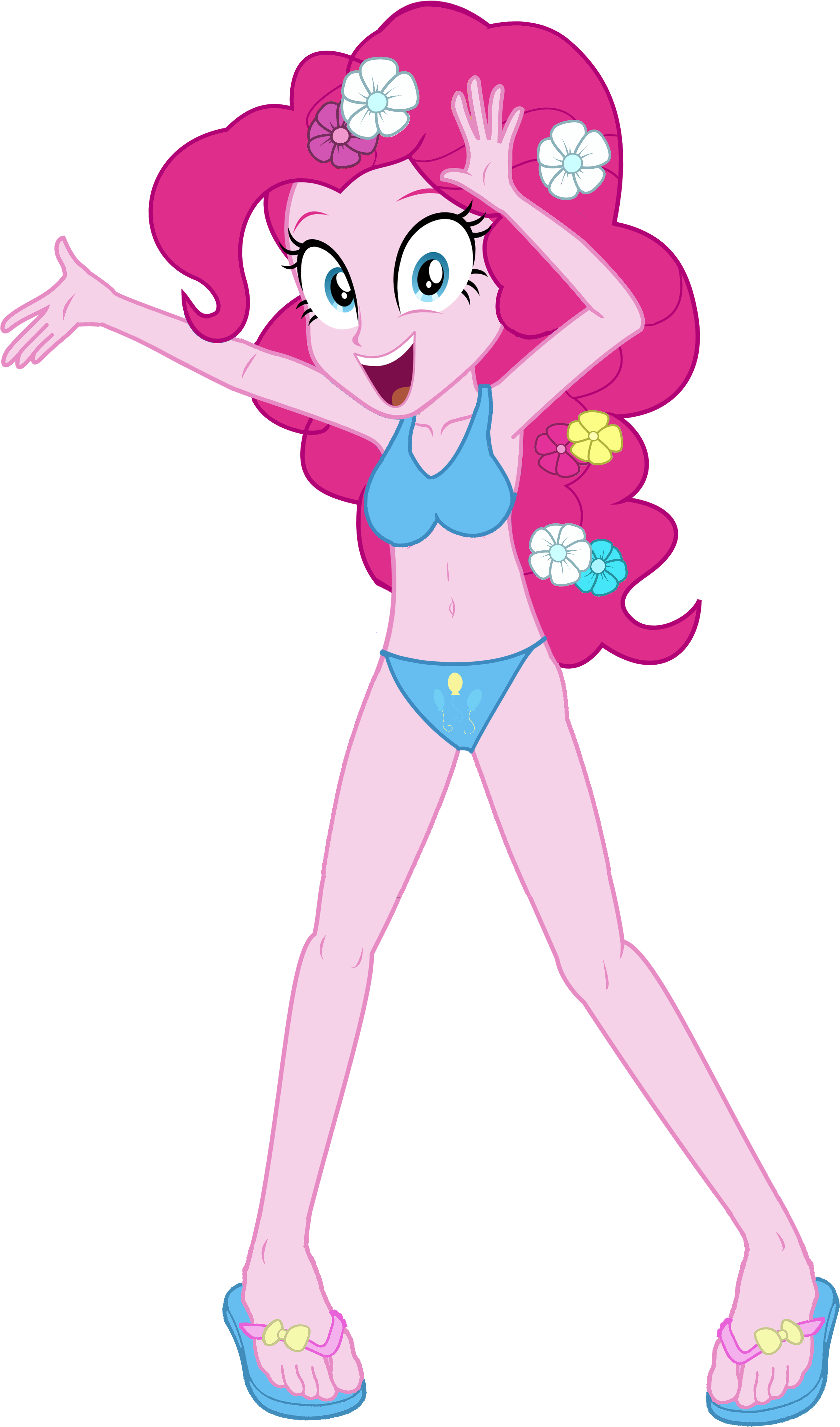 Absurd Res, Artist - Pinkie Pie Bathing Suit (3862x6105)