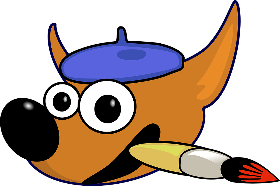 Free Vector Gimp Clip Art - Wilber Gimp (960x639)