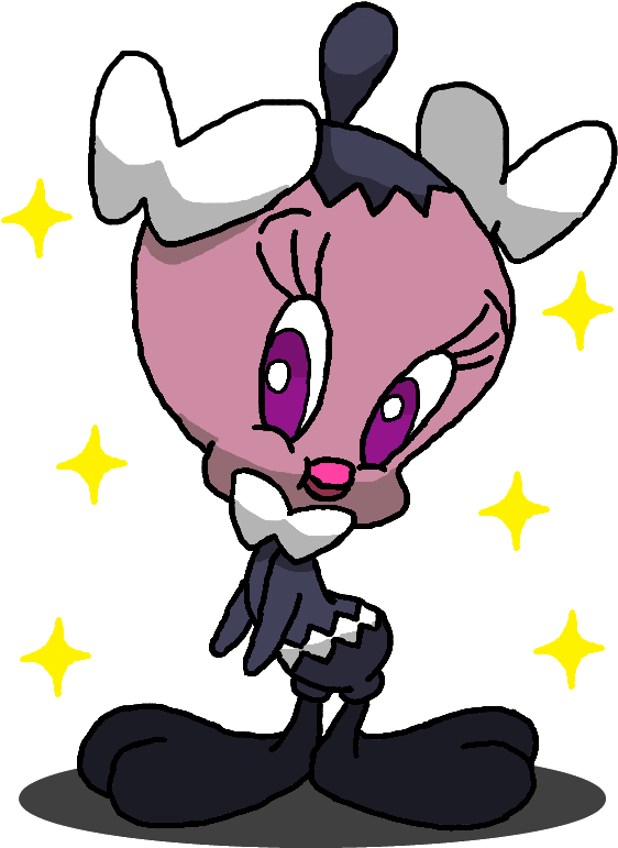 Shiny Gothita Tweety Bird By Shawarmachine - Gothita Shiny (600x800)