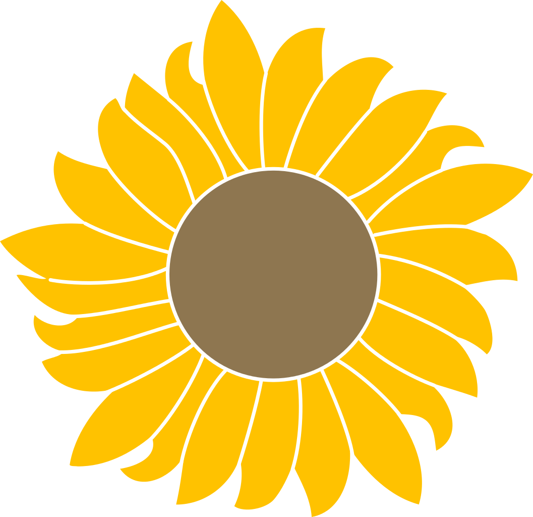 Sunflower Border Png - Sunflower Logo Png (1057x1024)