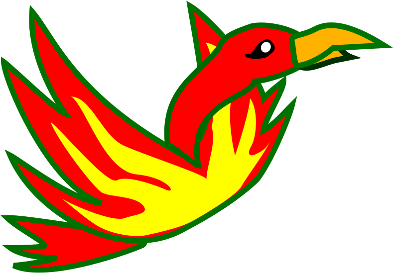 Firebird Clipart (800x800)