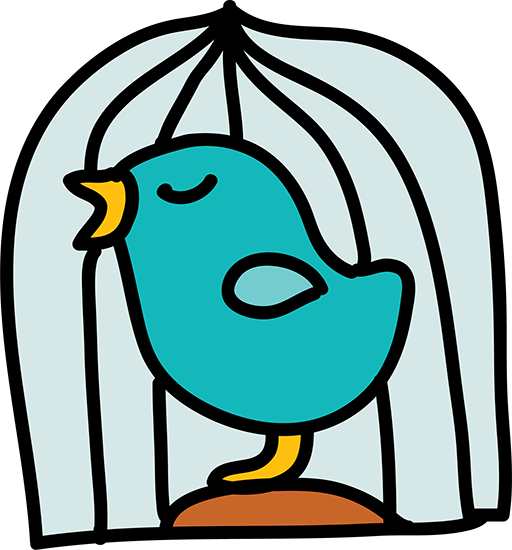 Bird Cage Animation Clip Art - Bird Cage Animation Clip Art (512x550)