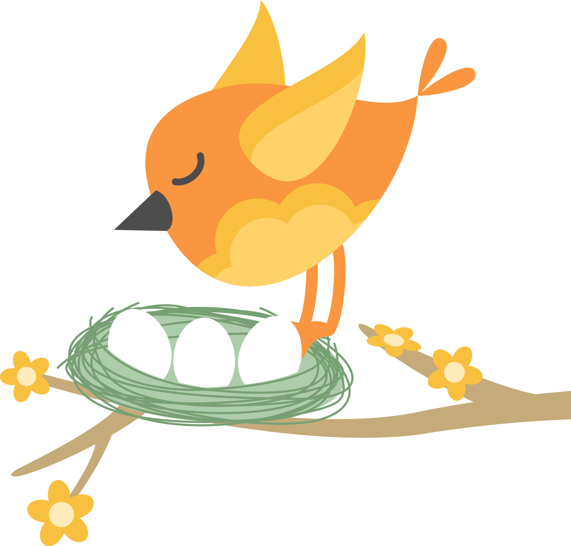 Branches On The Nest - Branches On The Nest (1868x1787)