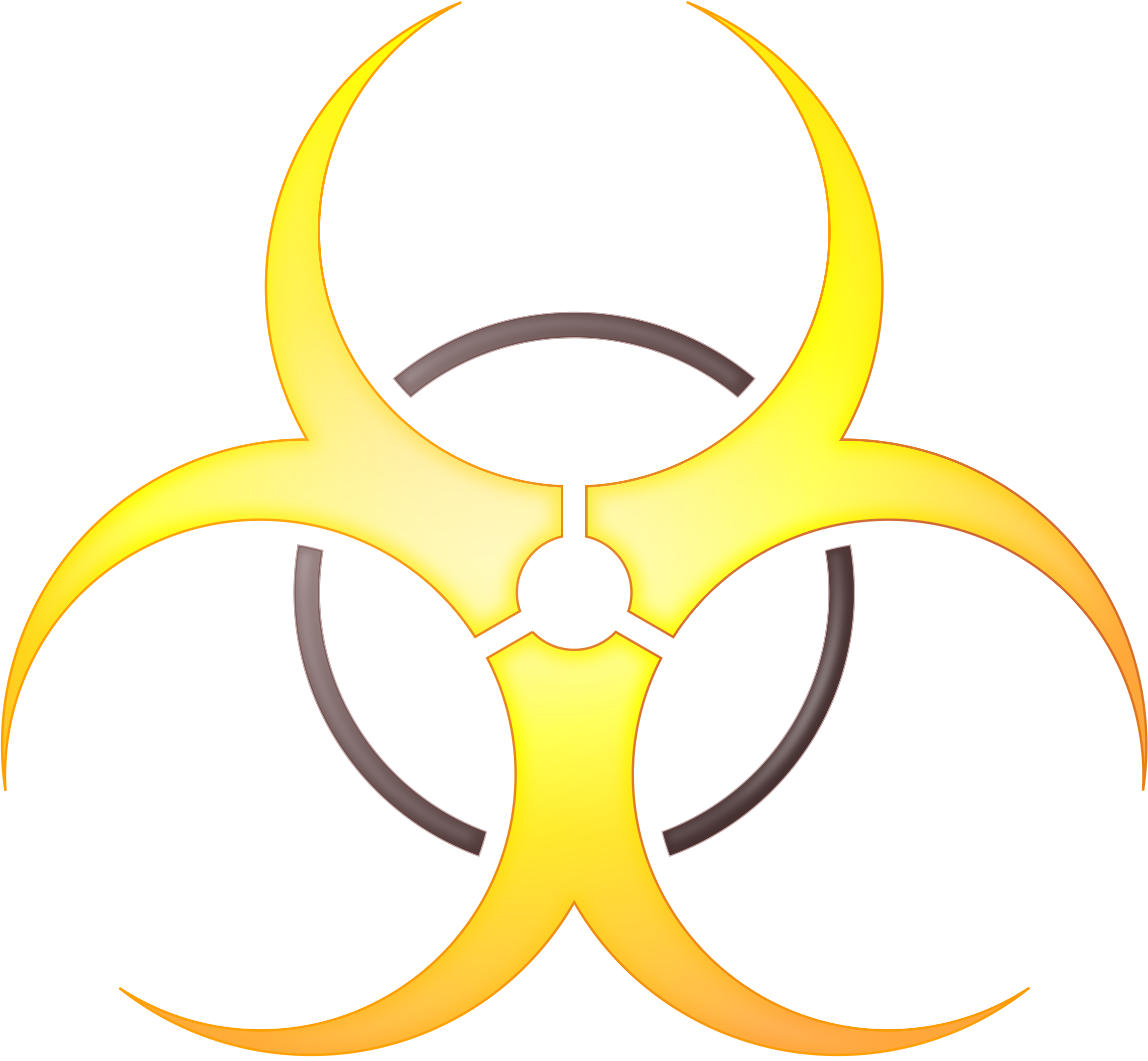 Free Photos > Vector Images > - Biohazard Yellow Png (2400x2215)