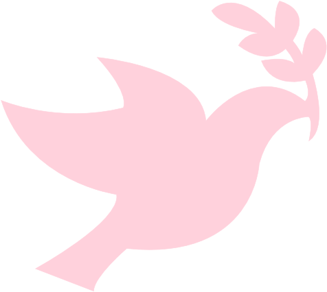 Peace Dove Colour Pastel Pink Svg Scalable Vector Graphics - Peace (532x466)