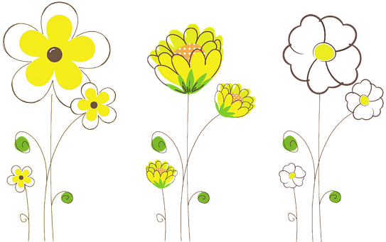 Flowers Spring Plant Flowers Flowers Sprin - Clip Art Spring Flowers Educational (551x340)