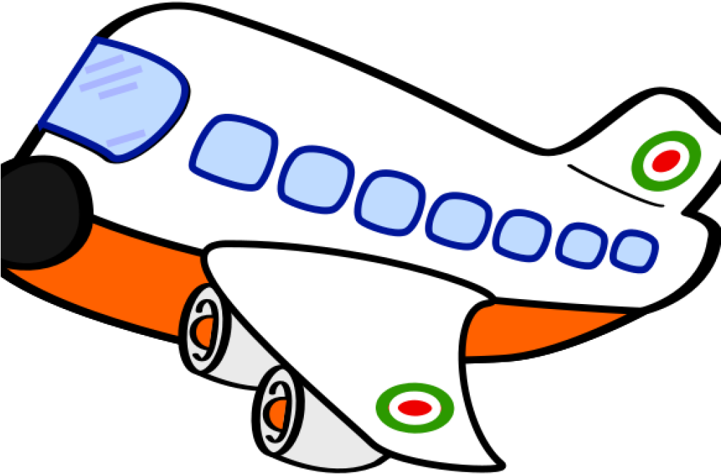 Airplane Clipart Airplane Free Cartoon Plane Clip Art - Cartoon Airplane Png (1024x1024)