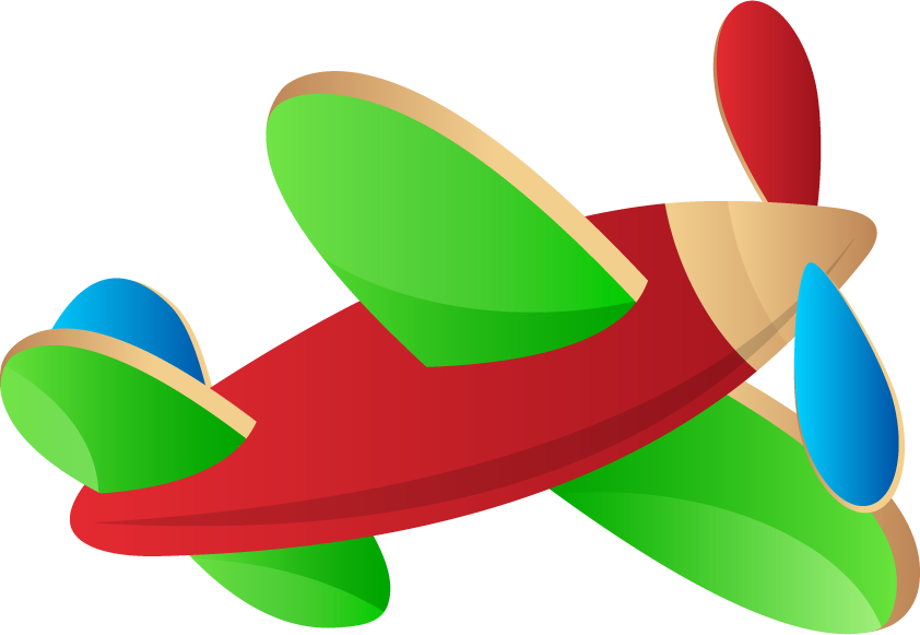 The Laughing Hyppo Store - Toy Plane Clip Art (842x581)