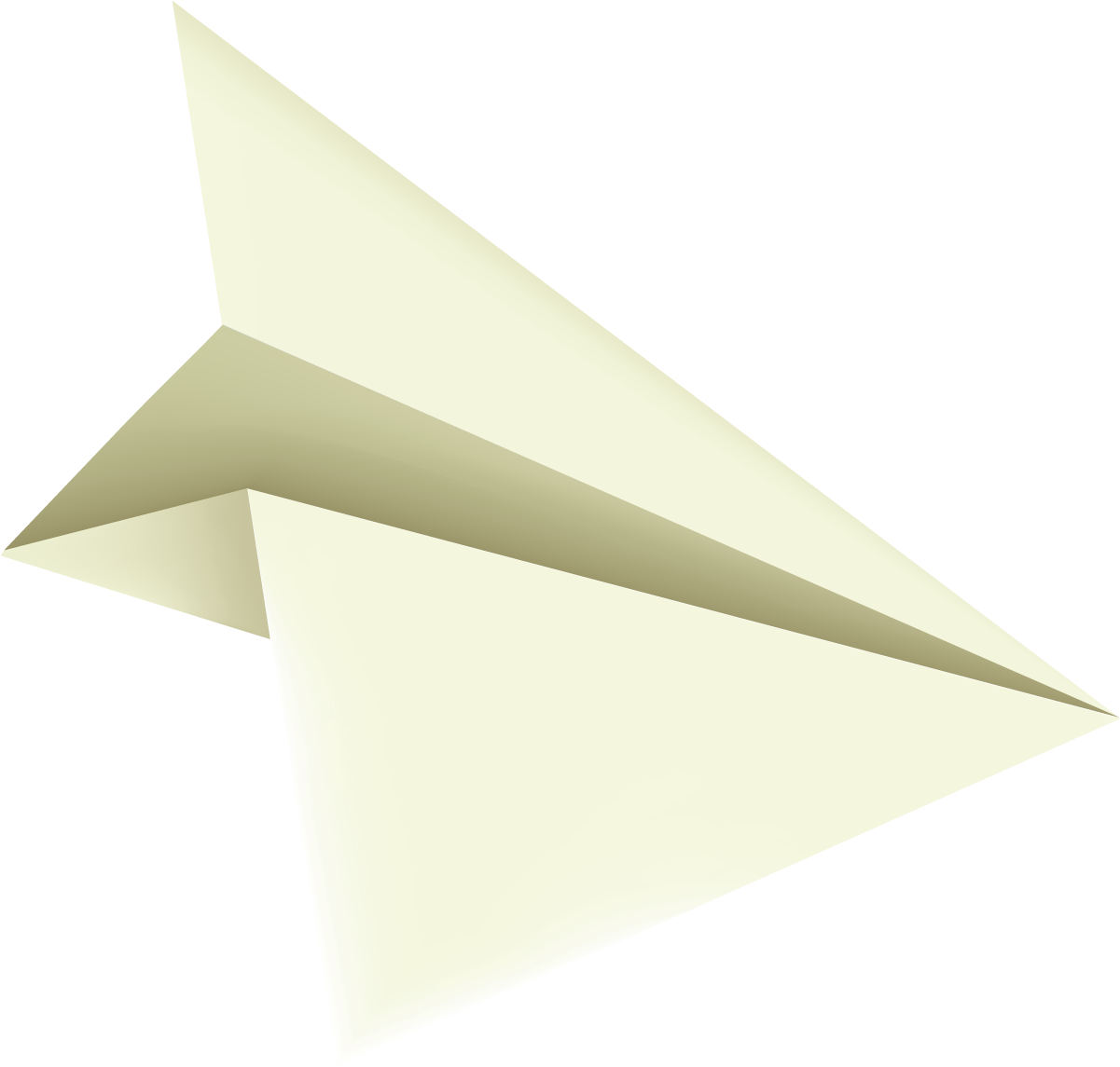 This High Quality Free Png Image Without Any Background - Paper Plane (1200x1200)
