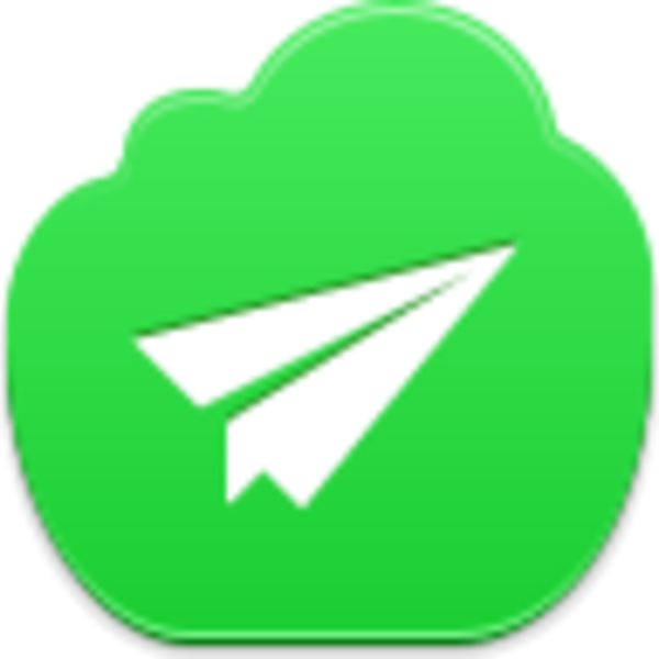 Paper Airplane Icon - Paper Airplane Icon (600x600)