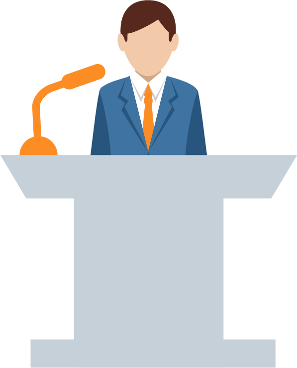 Business Meeting Clipart Png Image 02 - Speech Vector Png (597x741)