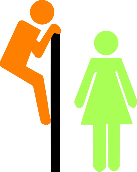 Funny Staff Meeting Clipart - Peeping Tom Clipart (474x595)