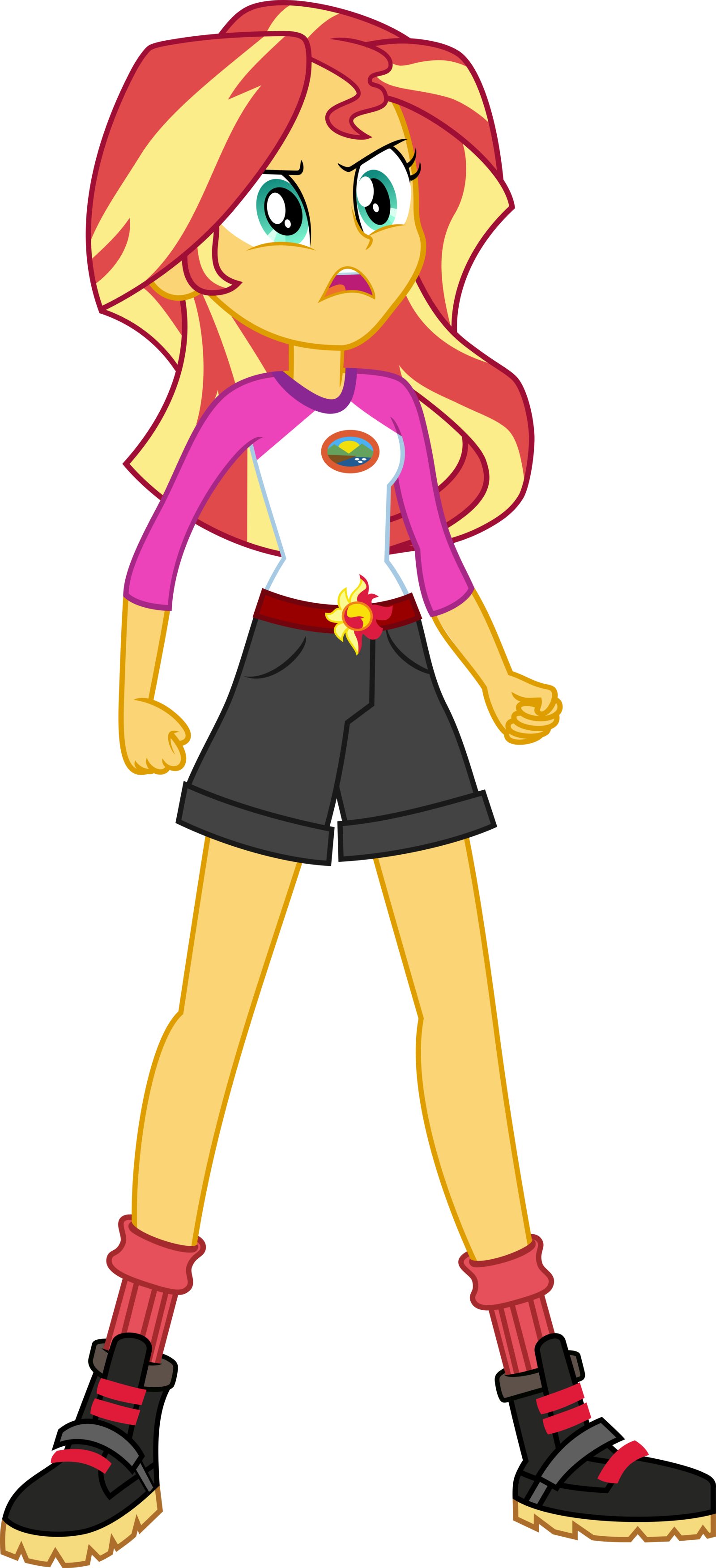 Sunset Shimmer By Pink1ejack Sunset Shimmer By Pink1ejack - Equestria Girl Sunset Shimmer (1600x3504)