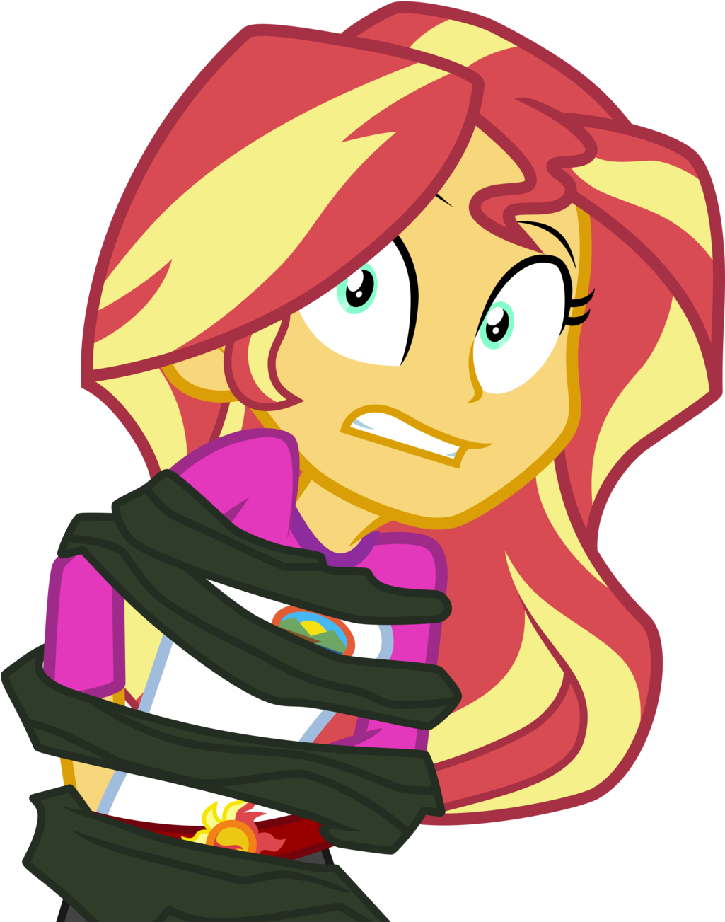 Sunset Shimmer Stuck By Uponia Sunset Shimmer Stuck - Sunset Shimmer (1024x1324)