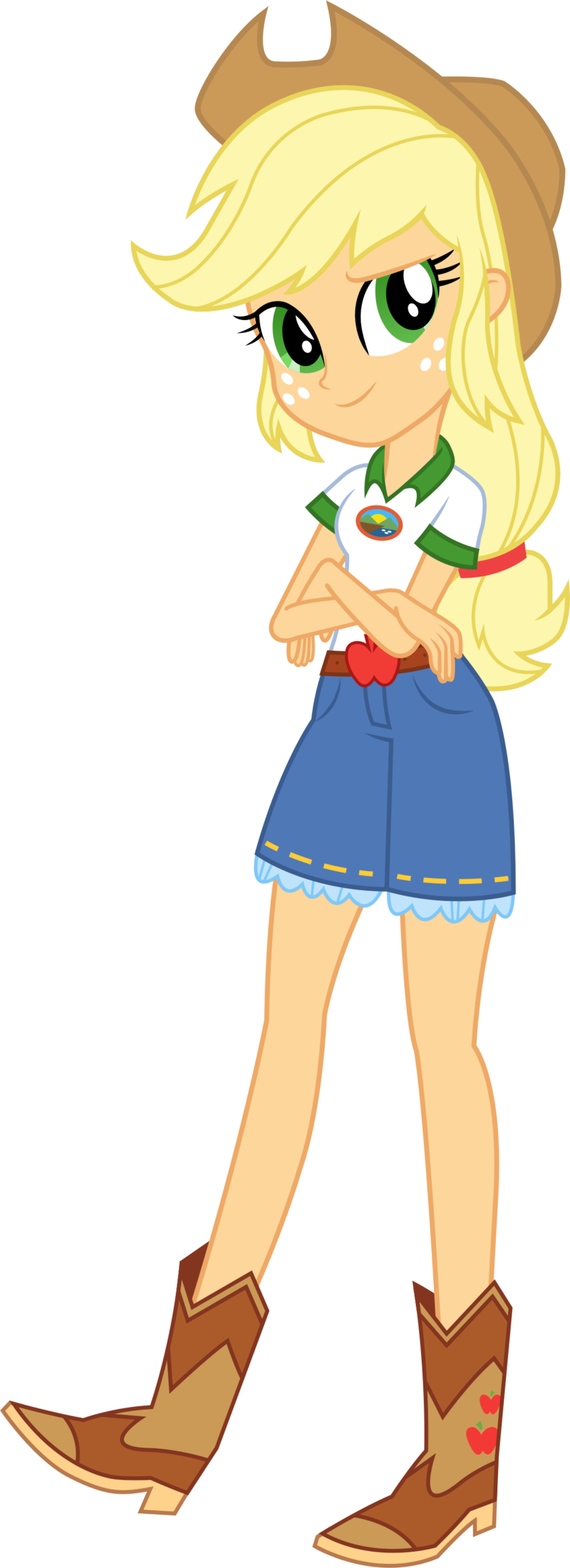 Legend Of Everfree - Mlp Legend Of Everfree Applejack (800x2200)