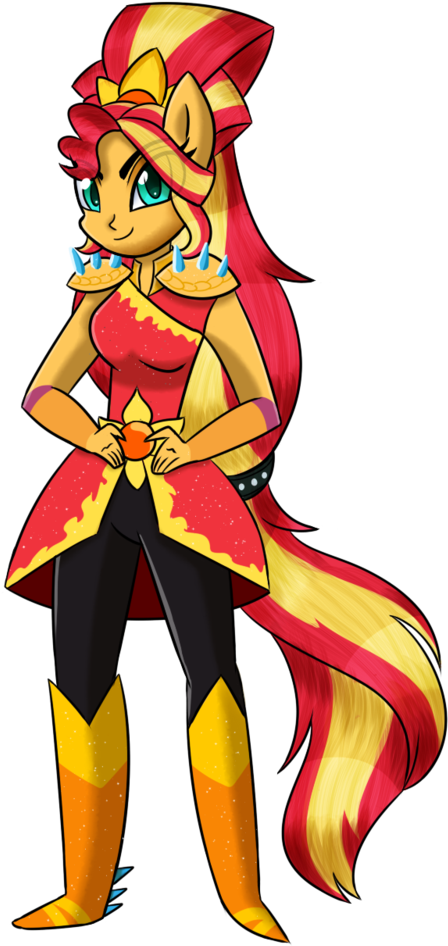 Sunset Shimmer Legend Of Everfree Transparent By Mlp-firefox5013 - Mlp Sunset Shimmer Legend Of Everfree (800x1000)