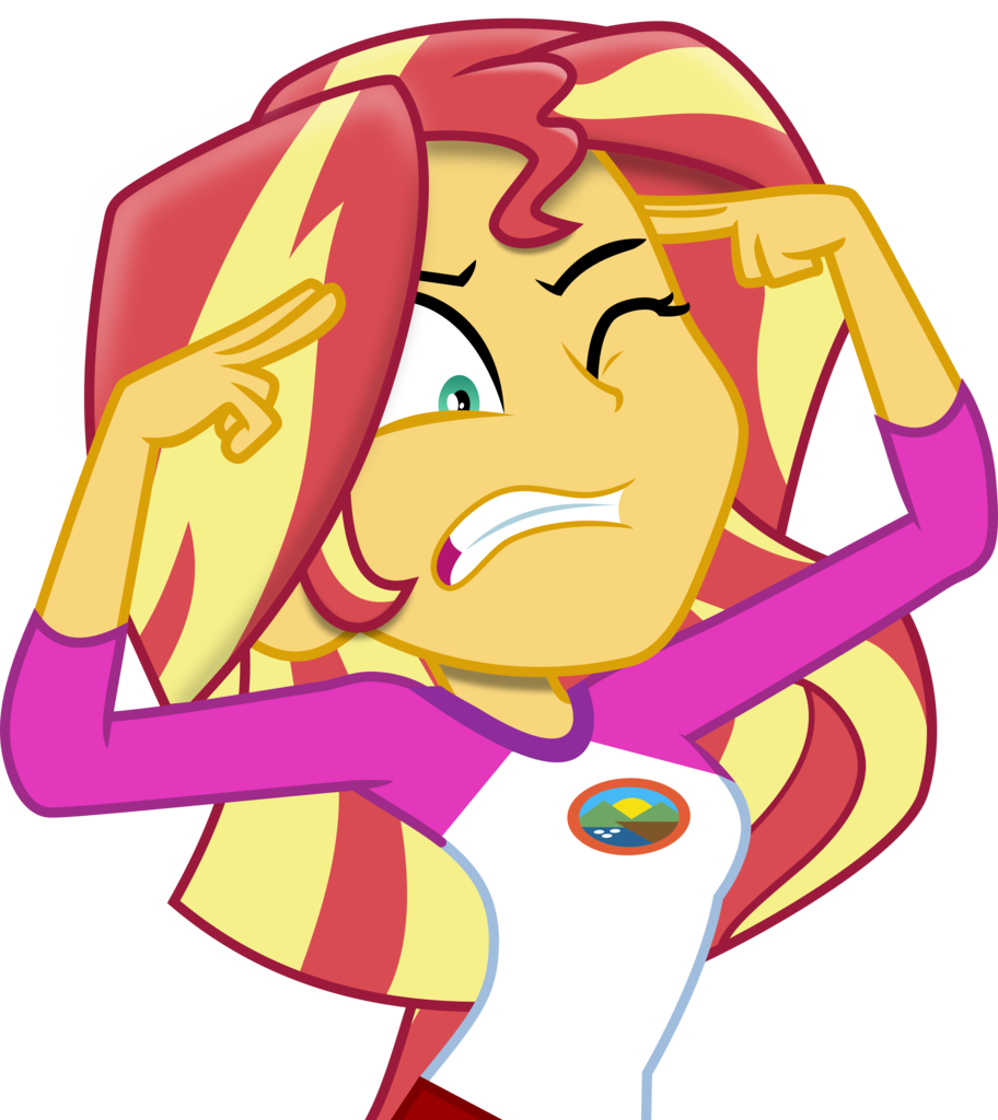 Clothes, Equestria Girls, Legend Of Everfree, One Eye - Sunset Shimmer Camper (912x1024)