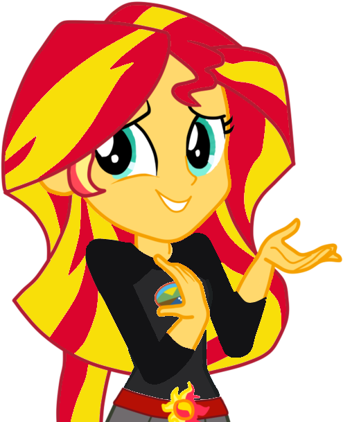Sunset Shimmer Legend Of Everfree (600x644)