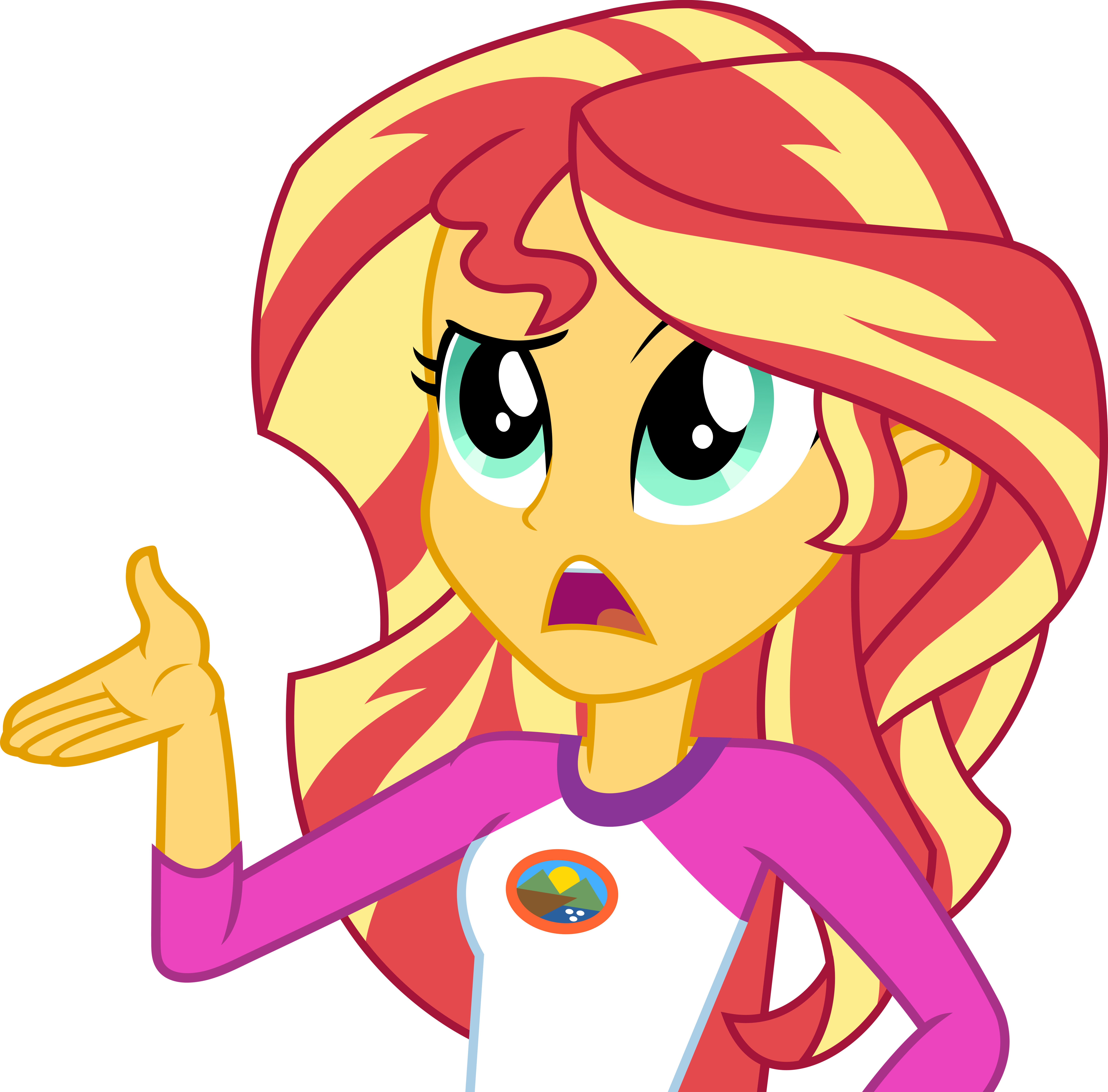 Absurd Res, Artist - Equestria Girls 4 Sunset Shimmer (7000x6897)