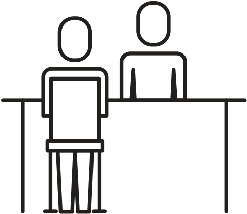 Business People Meeting Interview Professional - Vector Graphics (550x550)