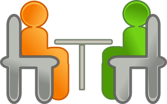 Conference Meeting Office Table Chess Peop - Meeting (543x340)