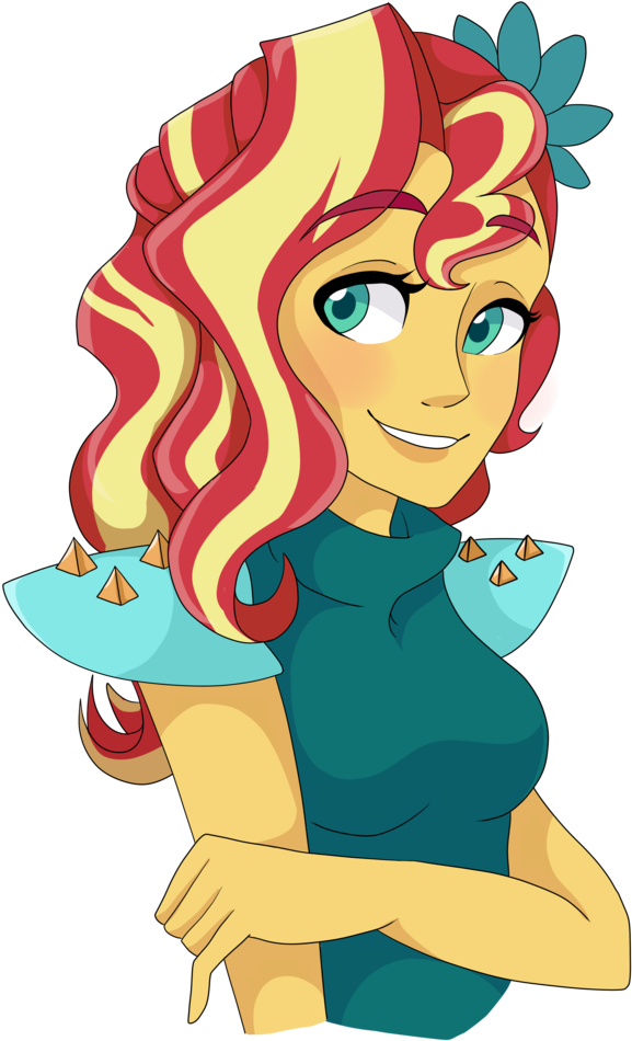 Absurd Res, Alternate Hairstyle, Artist - Sunset Shimmer Crystal Ball (727x1024)