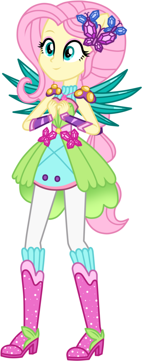 [legend Of Everfree] Fluttershy By Mixiepie - My Little Pony Legend Of Everfree Fluttershy (641x1246)