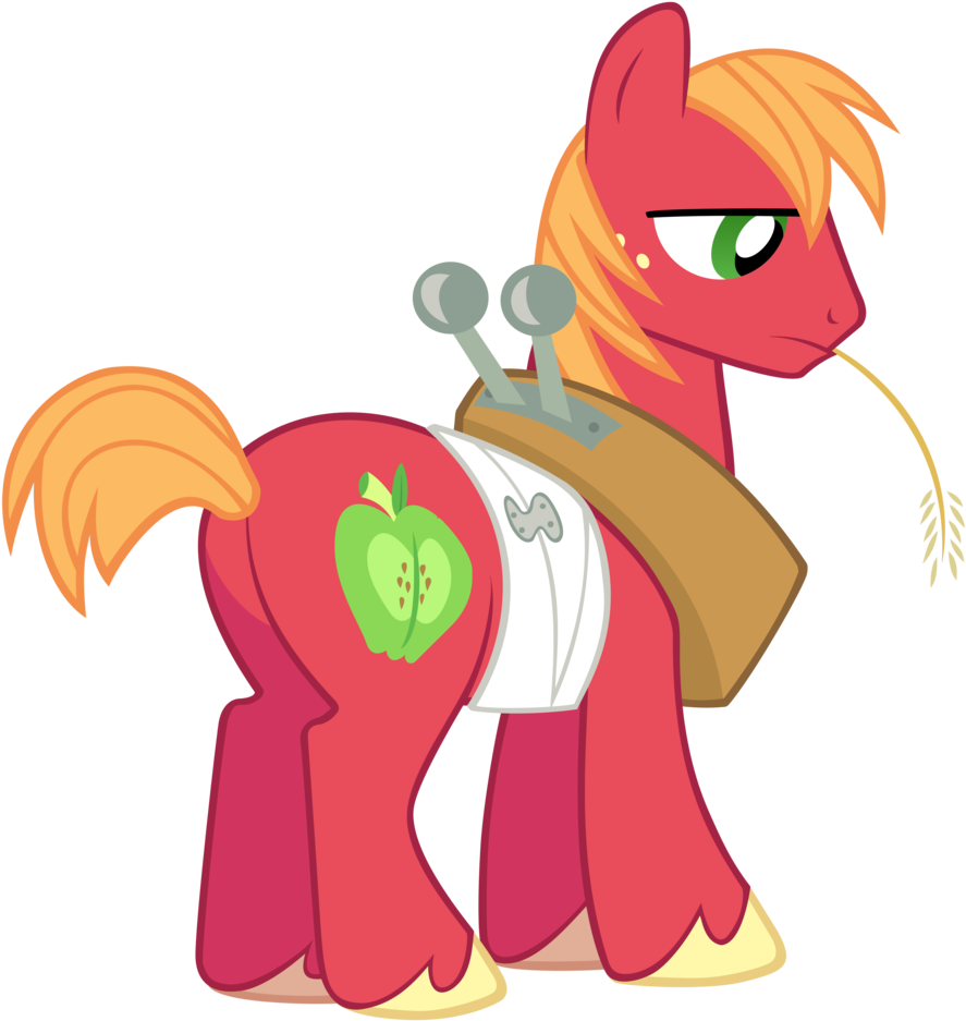Solusjbj, Bandage, Big Macintosh, Earth Pony, Injured, - Little Pony Friendship Is Magic (996x1024)