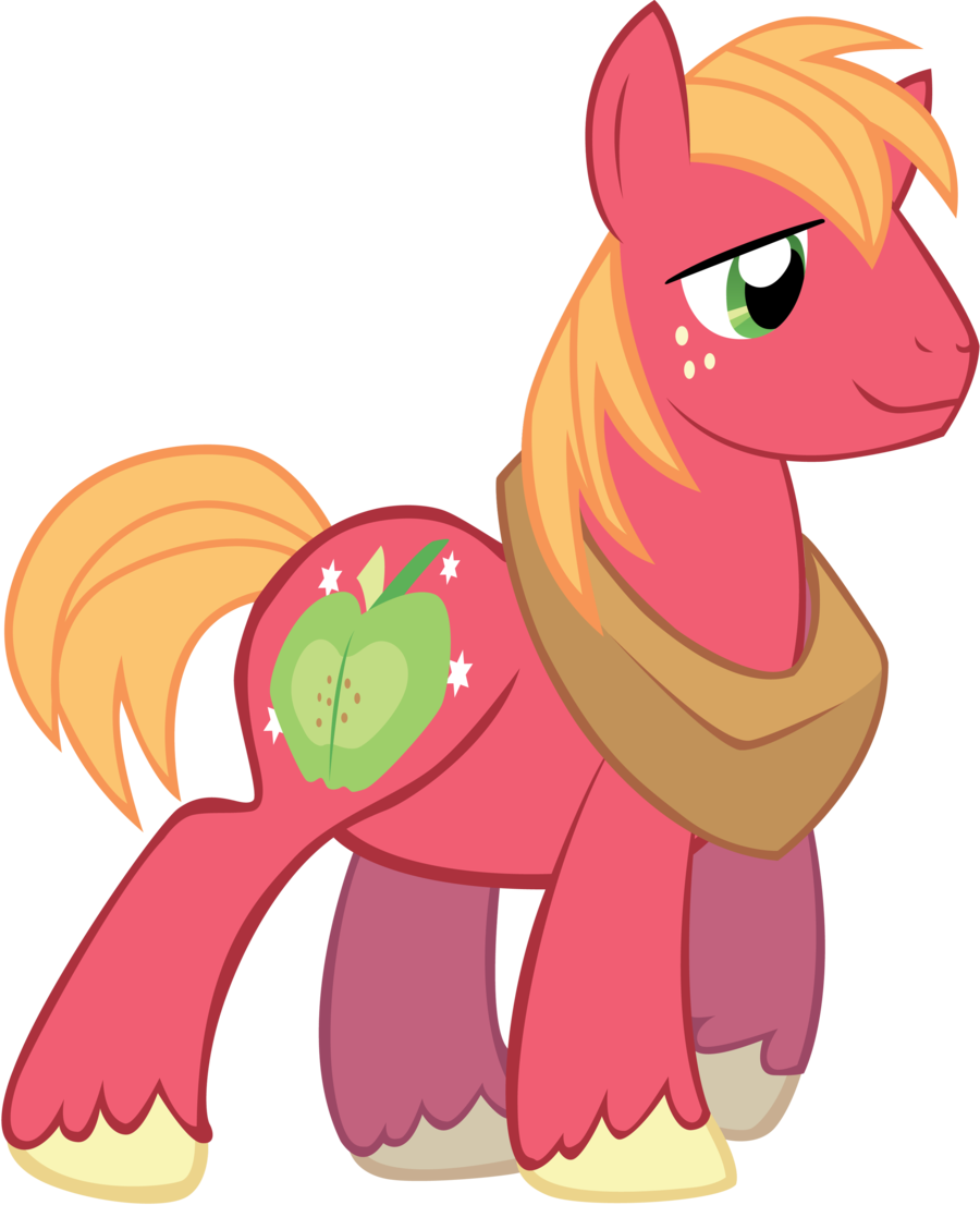 My Little Pony Friendship Is Magic Best Earth Pony - My Little Pony Big Macintosh (900x1106)