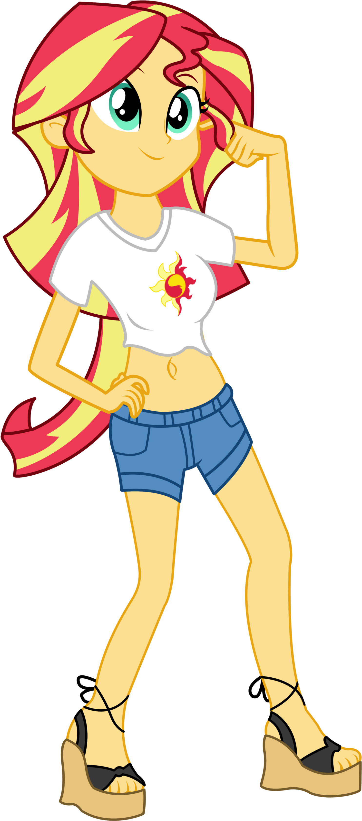My Little Pony Equestria Girls Sunset Shimmer Belly - My Little Pony Equestria Girls Twilight Sparkle (1600x3556)