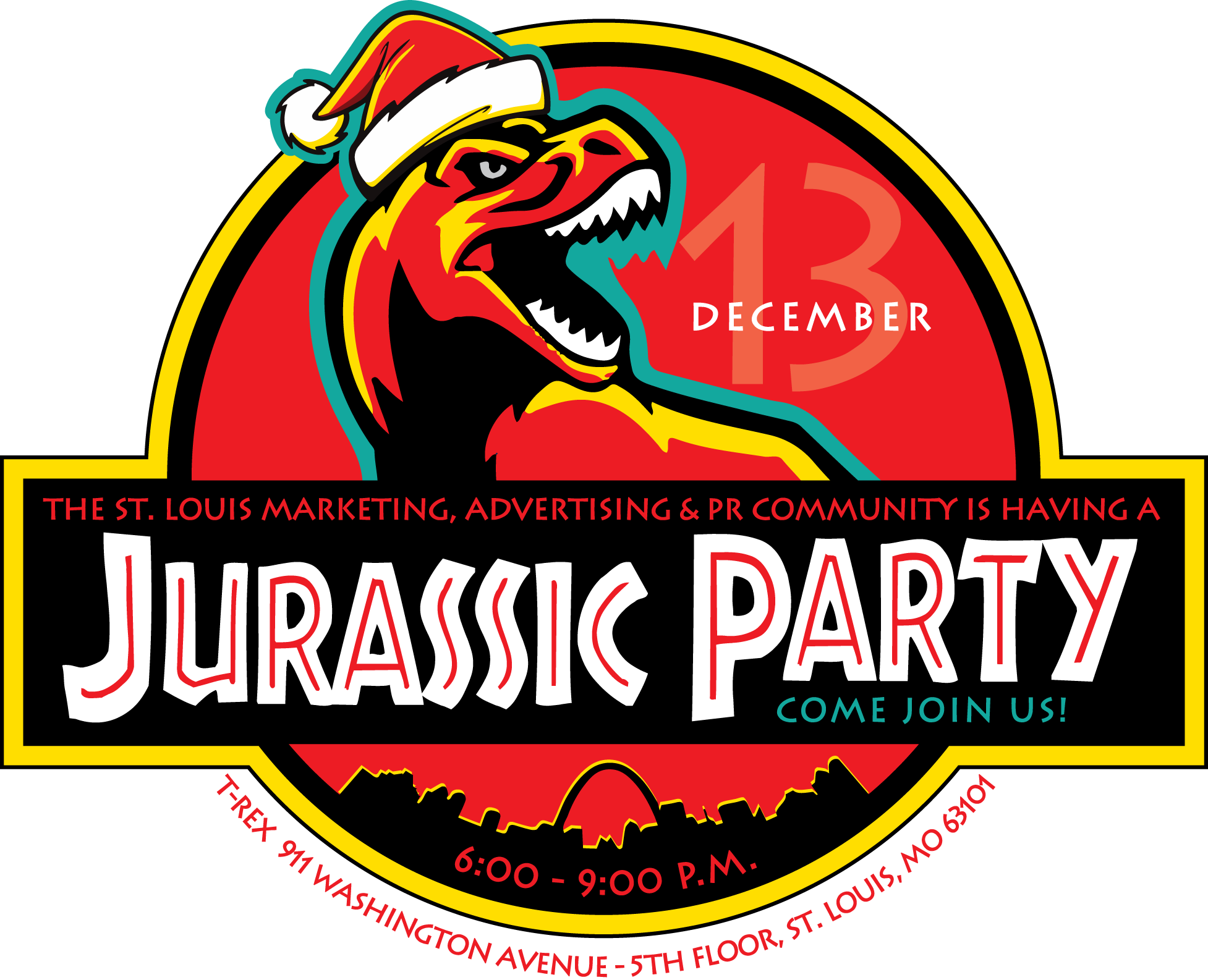 Louis' Marketing, Advertising, And Pr Community For - Jurassic Park 4x5 Sticker Decal Vinyl Jeep Safari Dinosaur (1954x1586)