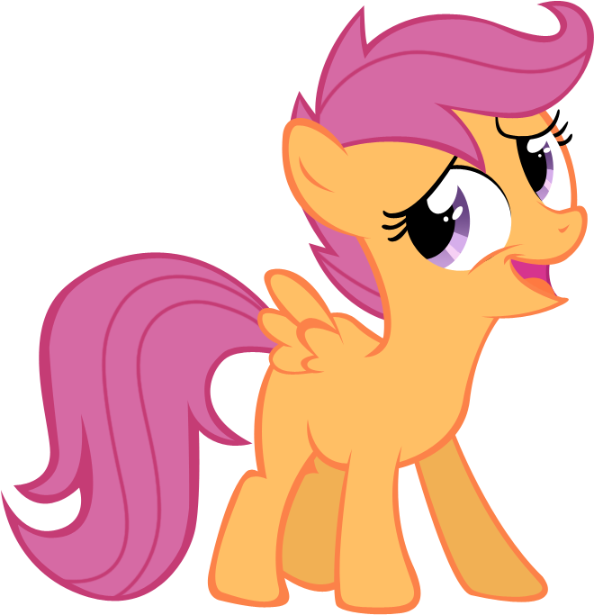Pinkie Pie Scootaloo Rainbow Dash Sweetie Belle Pony - Filename (718x751)