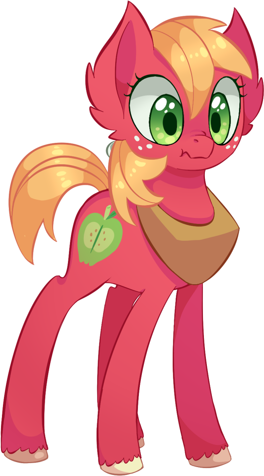 Pony Big Mcintosh Mare Pink Mammal Cartoon Vertebrate - August 15 (546x973)