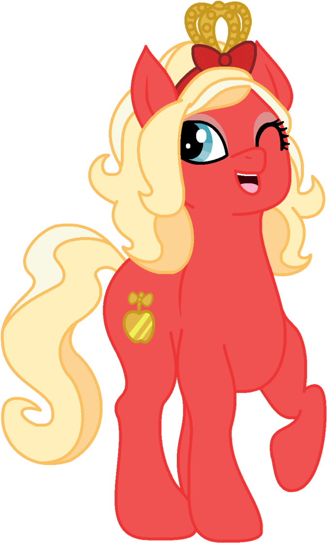 Apple White Pony By Flamefyre1235 - White Pony (701x1139)
